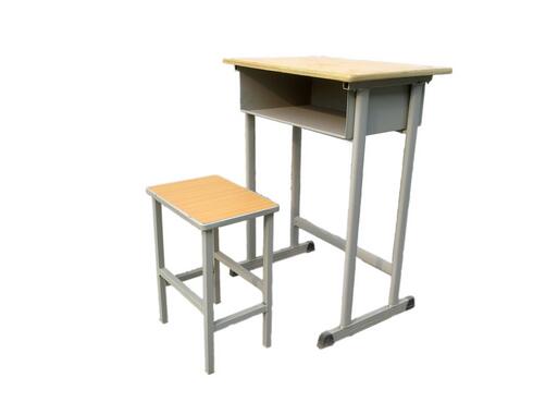 产品编号：JL--DK12    产品名称：单人双腿课桌